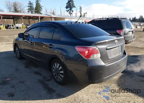 2013 Subaru Impreza 2.0I из США, поврежденный, VIN JF1GJAA64DH008992